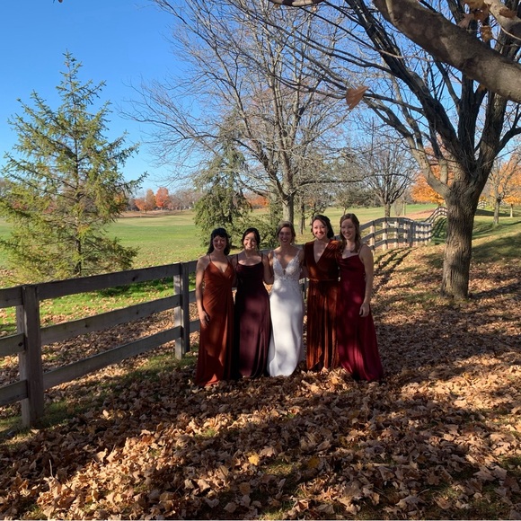Baltic Born Brown Wrap Dress - Picture 2 of 6